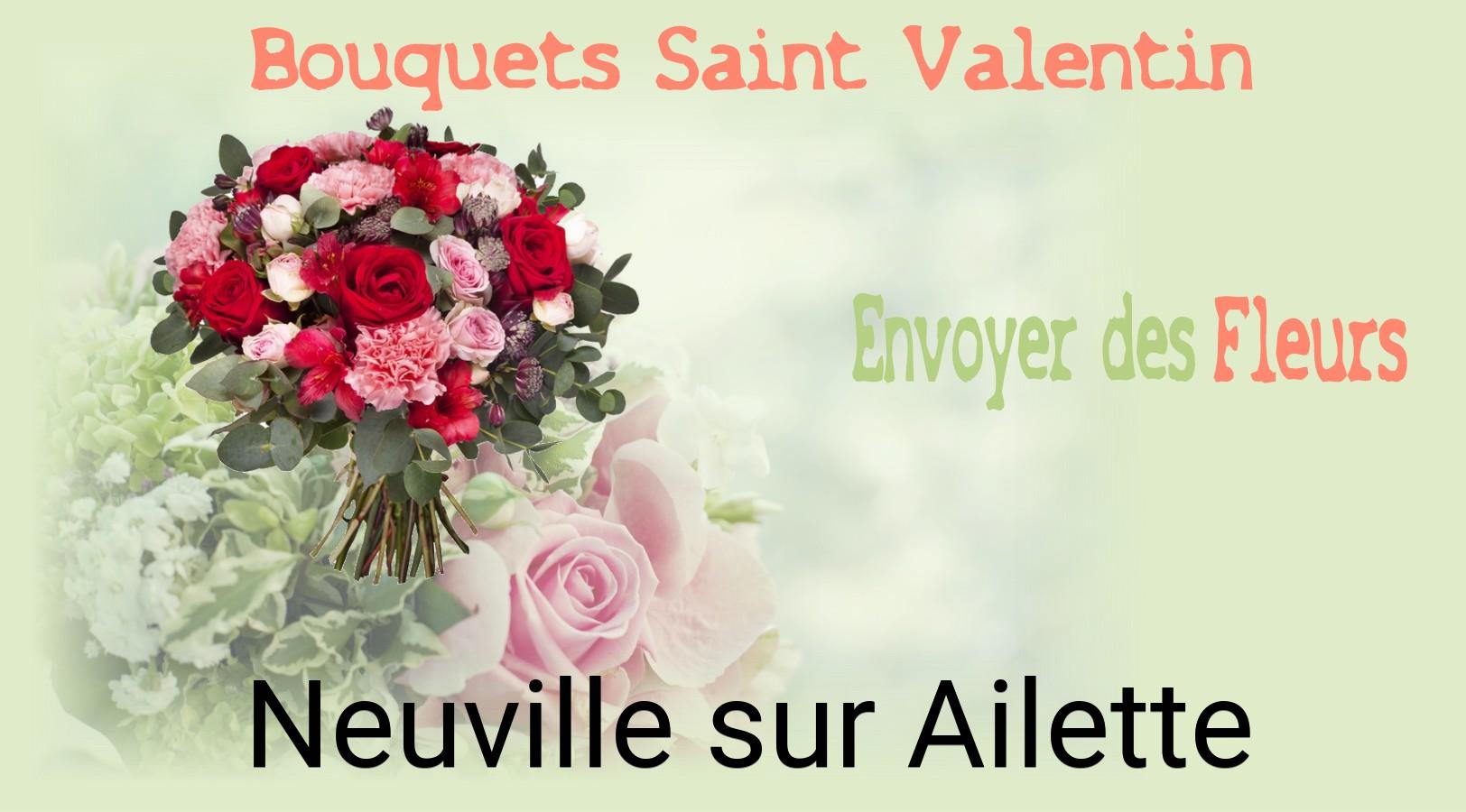 Roses de Saint-Valentin livrées à Neuville-sur-Ailette